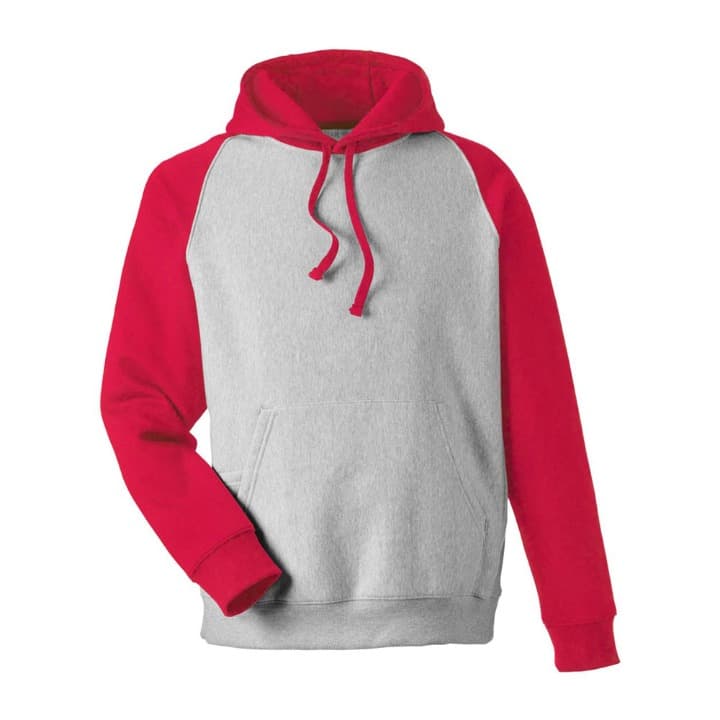 Athletic Heather/Sport Red - Front
