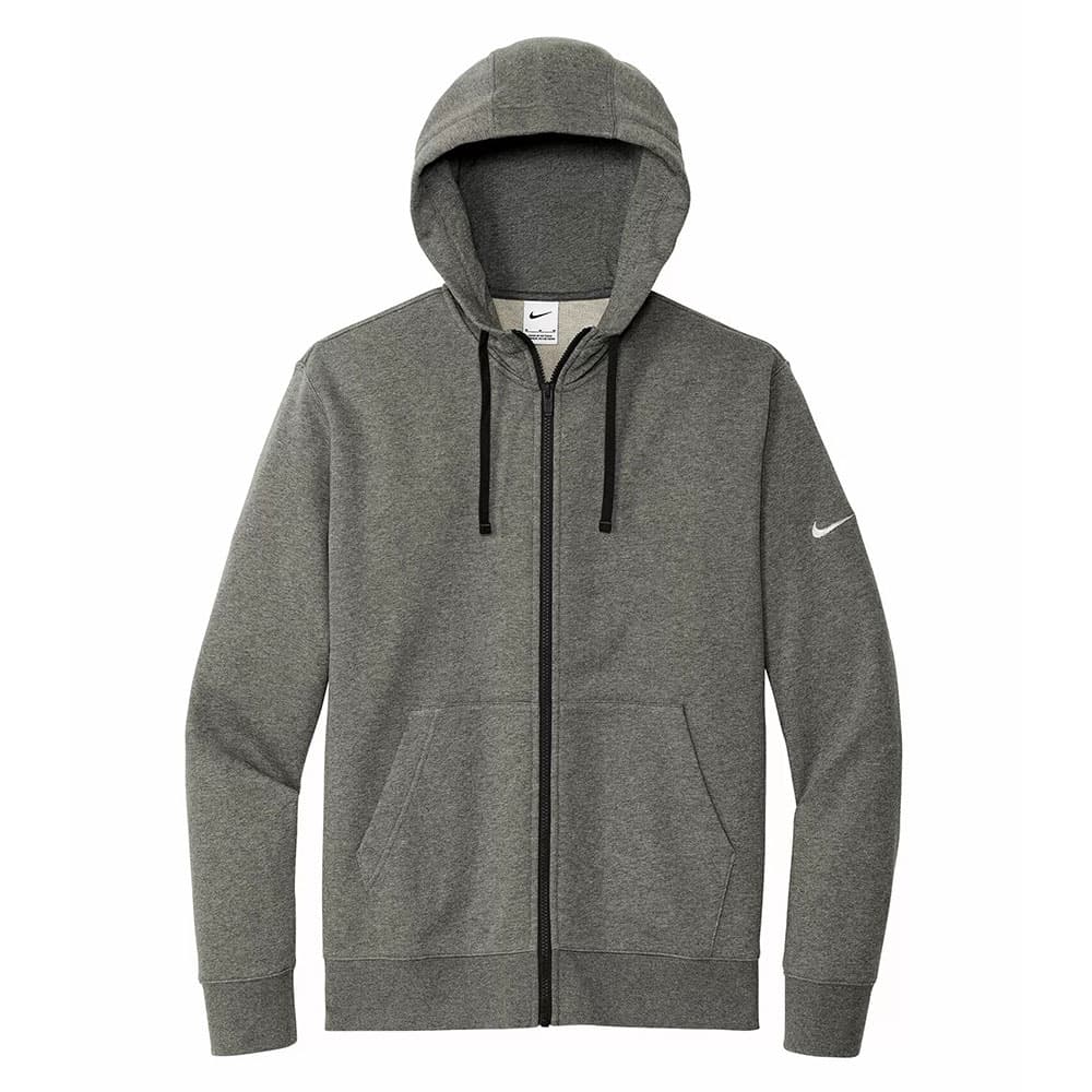 CUSTOM NIKE CLUB FLEECE SLEEVE SWOOSH FULL ZIP HOODIE
