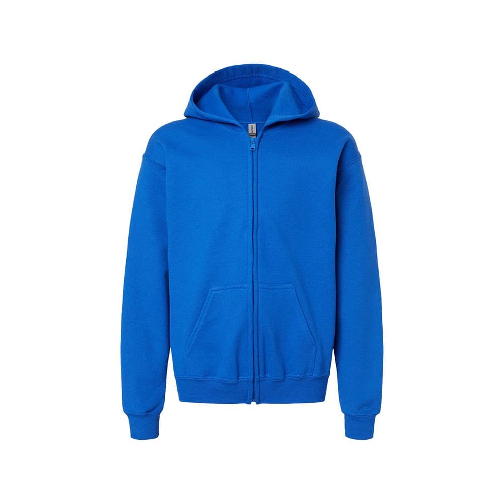 CUSTOM GILDAN YOUTH HEAVY BLEND™ FULL-ZIP HOODED SWEATSHIRT
